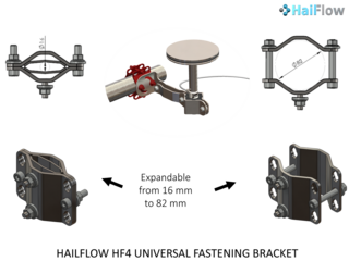 HAILFLOW HF4 UNIVERSAL FASTENING BRACKET